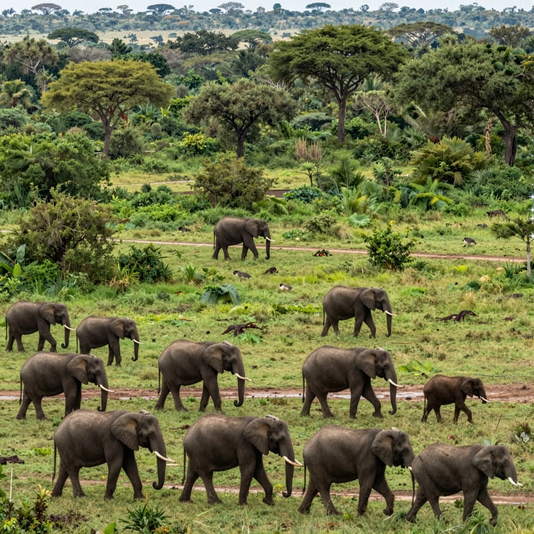 Preservare gli Habitat degli Elefanti: Sforzi Globali per la Protezione Selvatica