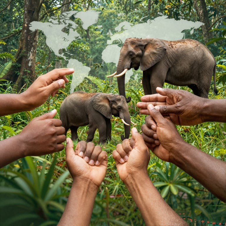 Iniziative Globali contro la Scomparsa degli Elefanti della Foresta Africana