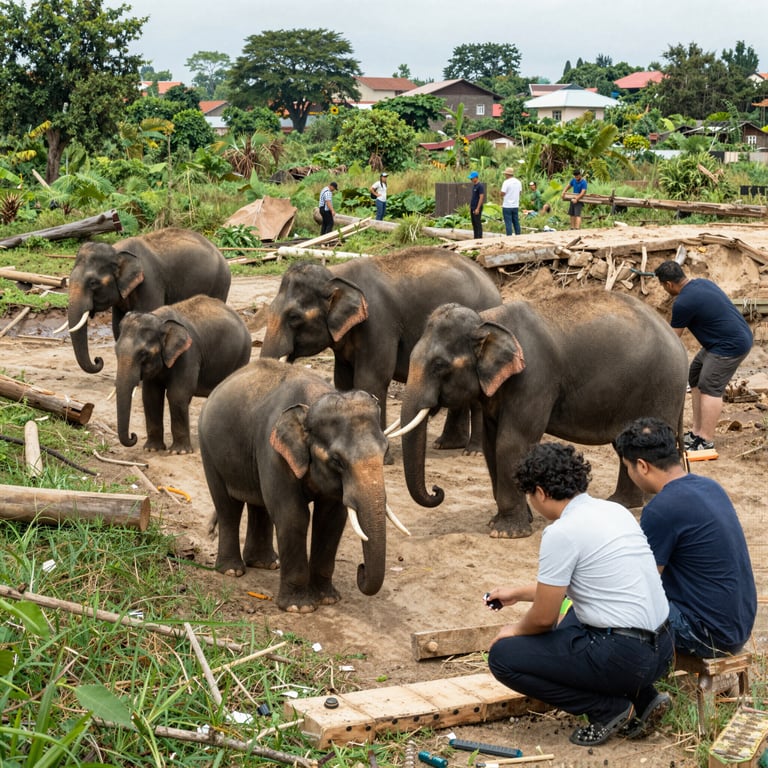 Sfide Urgenti per la Protezione degli Elefanti Asiatici e Soluzioni Efficaci