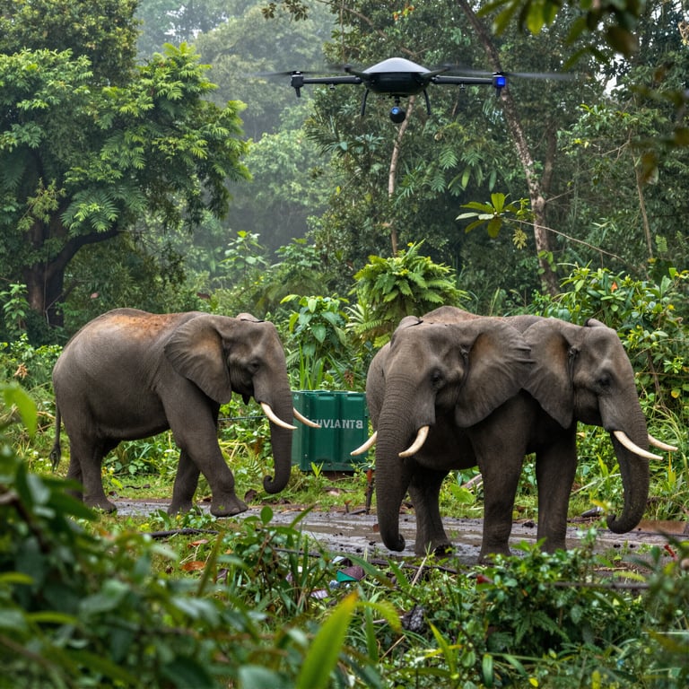 Strategie Innovative per Salvare gli Elefanti della Foresta Africana