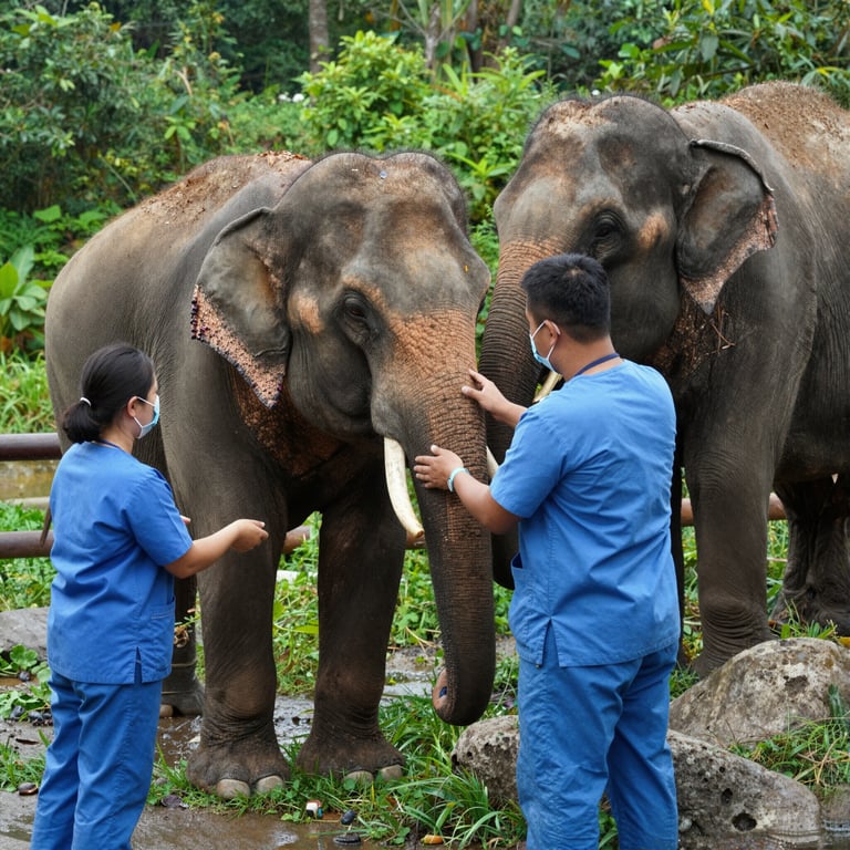 Proteggere gli Elefanti Asiatici: Storie di Rescues e Cura Quotidiana
