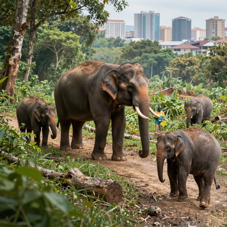 La Battaglia per Salvare gli Elefanti dai Pericoli Moderni