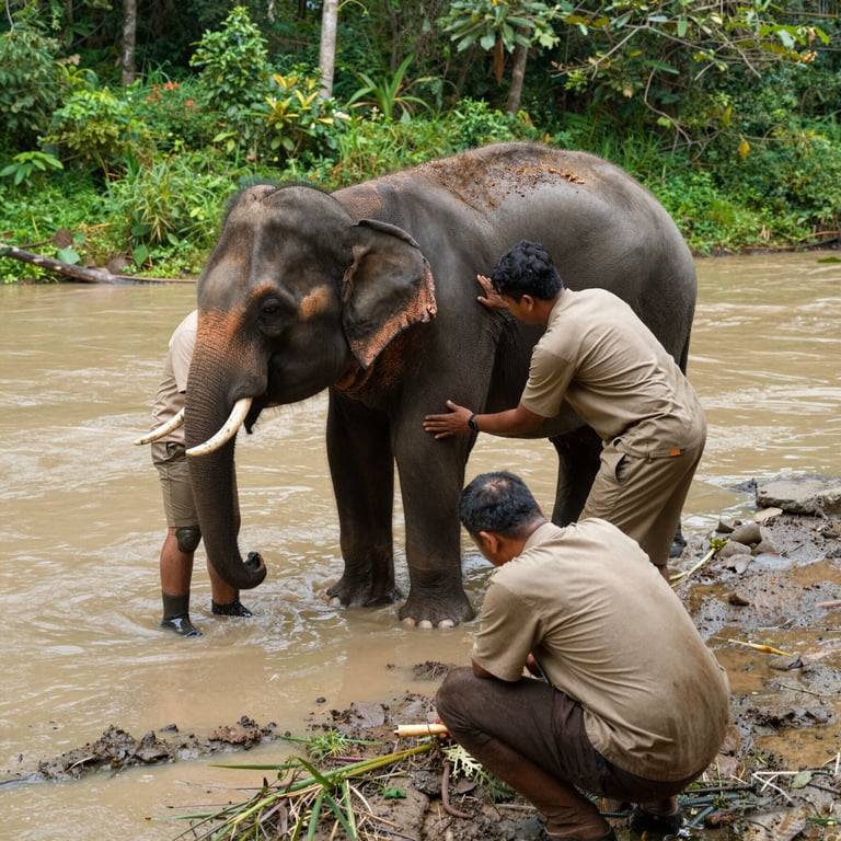 L'Organizzazione Thailandese Impegnata nel Soccorso e Protezione degli Elefanti Asiatici