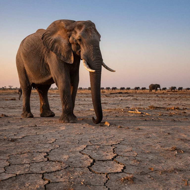 Declino delle Popolazioni di Elefanti Africani Accelera nel 2026, Studio Rivela