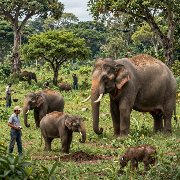 Sforzi Globali per Proteggere gli Elefanti: Preservare Habitat e Combattere il Bracconaggio Selvatico