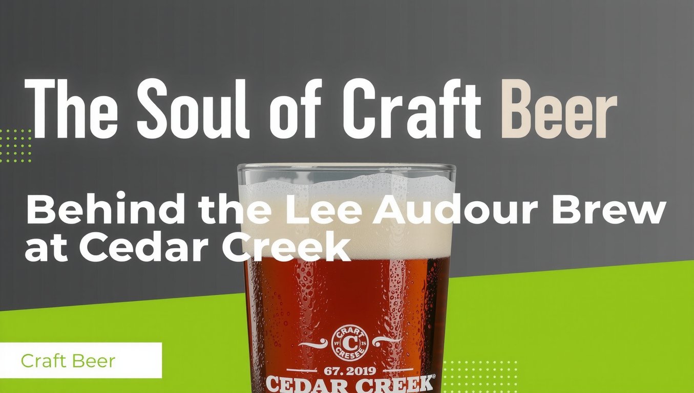 The Soul of Craft Beer: Behind the Brew at Cedar Creek