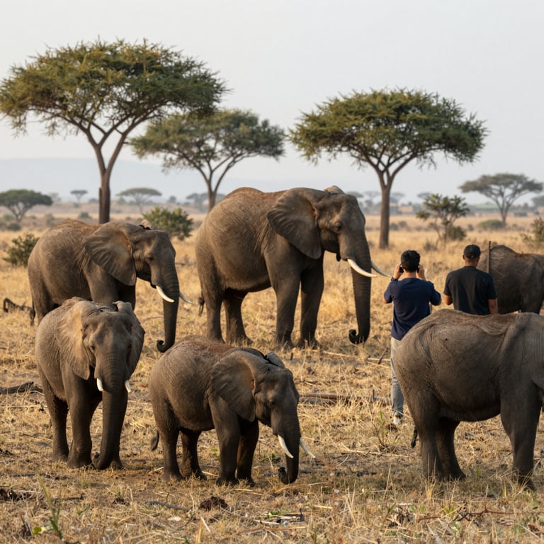 Scopri i Modi Etici per Osservare Elefanti in Natura Senza Causare Danni