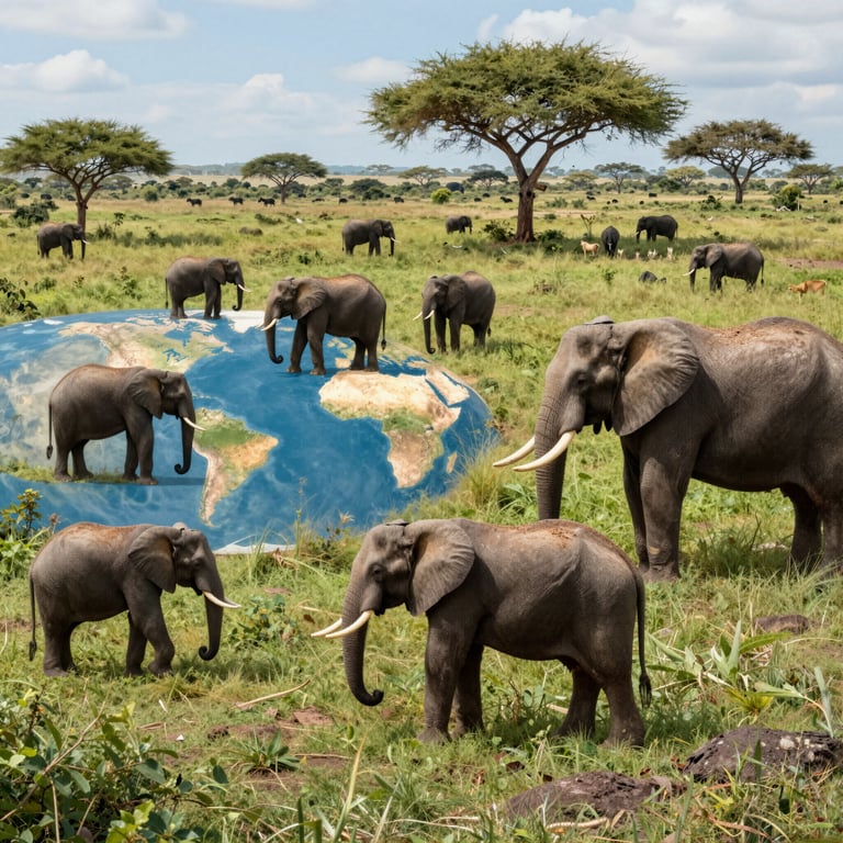 Iniziative Mondiali contro il Commercio di Avorio per Salvare Specie