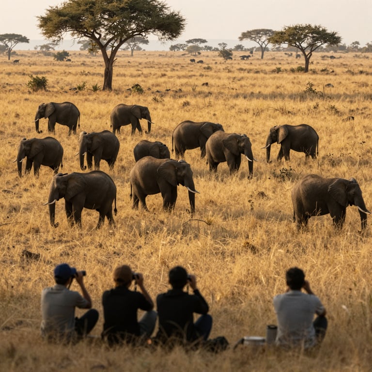 Scopri Modi Responsabili per Osservare Elefanti Selvatici Senza Causare Danni