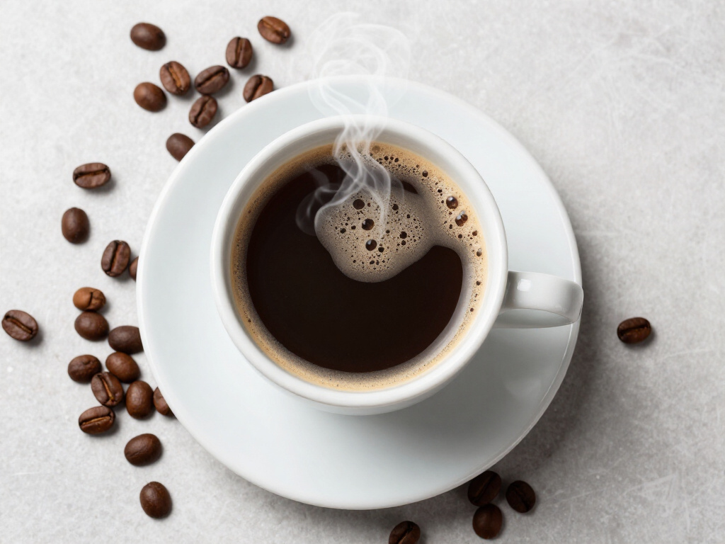 Javaanse koffie in een kopje