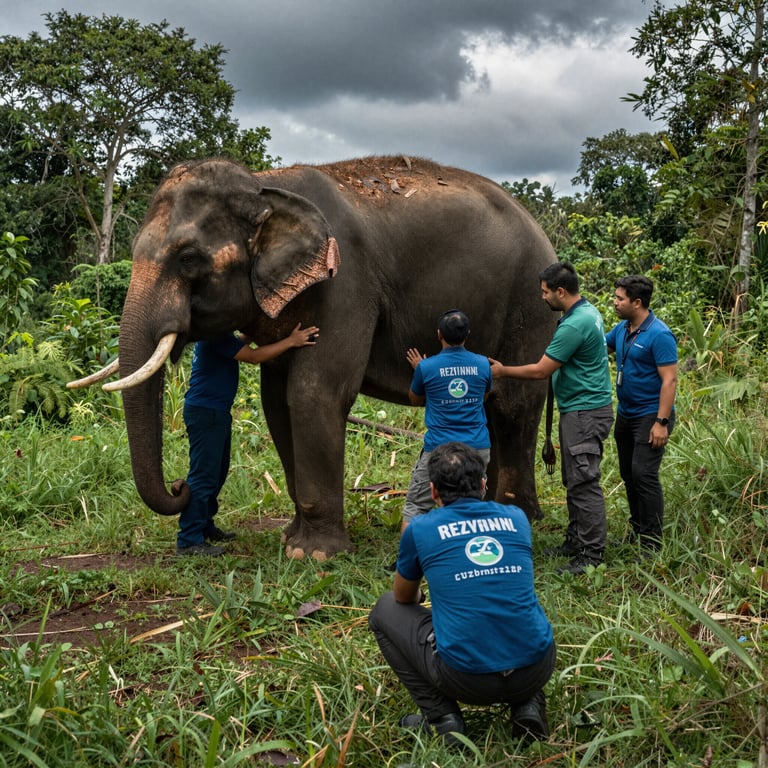 Soccorso Urgente per Elefanti Feriti: La Lotta Globale per la Loro Conservazione
