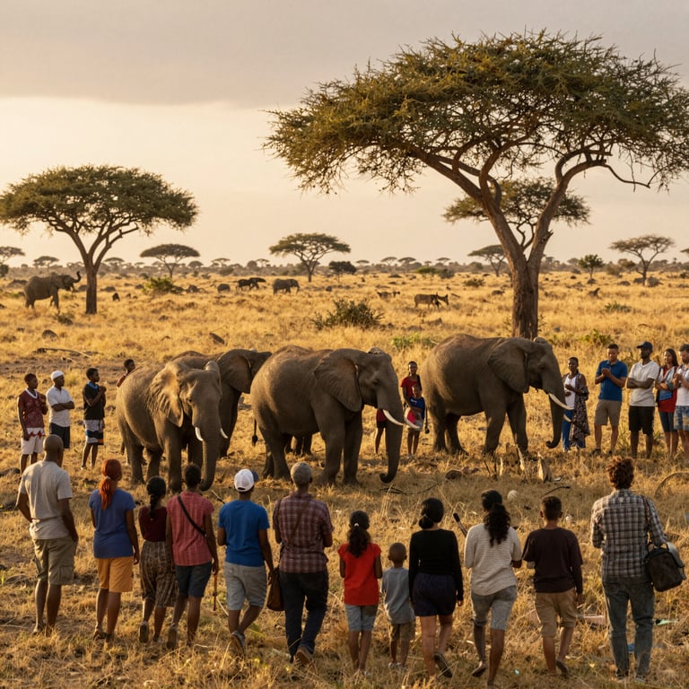 Per salvare gli elefanti serve l'impegno collettivo di un'intera comunità