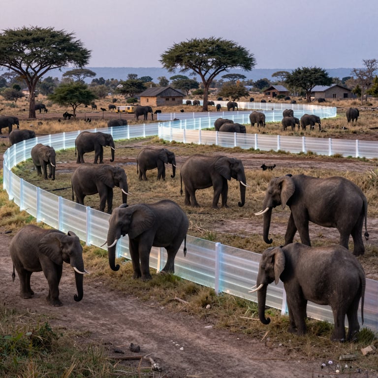 Soluzioni Innovative per Ridurre Conflitti Uomo-Elefante e Favorire Coesistenza Pacifica