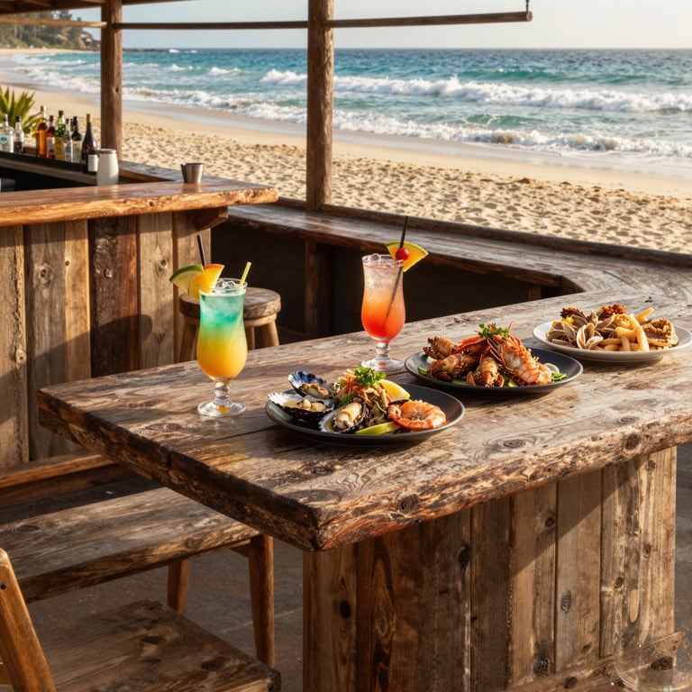 12 Rocks Beach Bar: Australia's Top Beach Club for Coastal Cocktails and Fresh Seafood