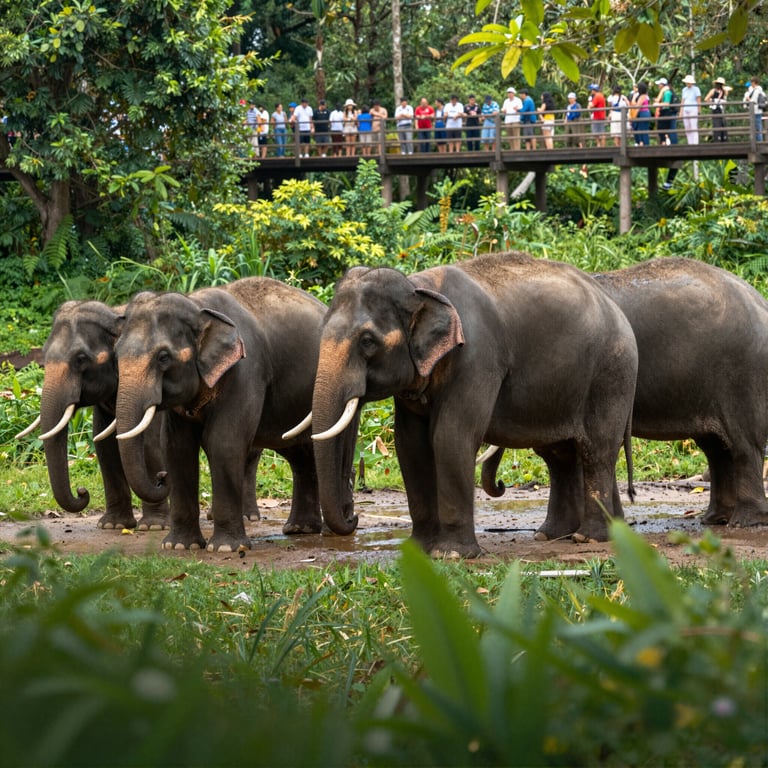 Il Turismo Sostenibile: Alleato per la Conservazione degli Elefanti Asiatici