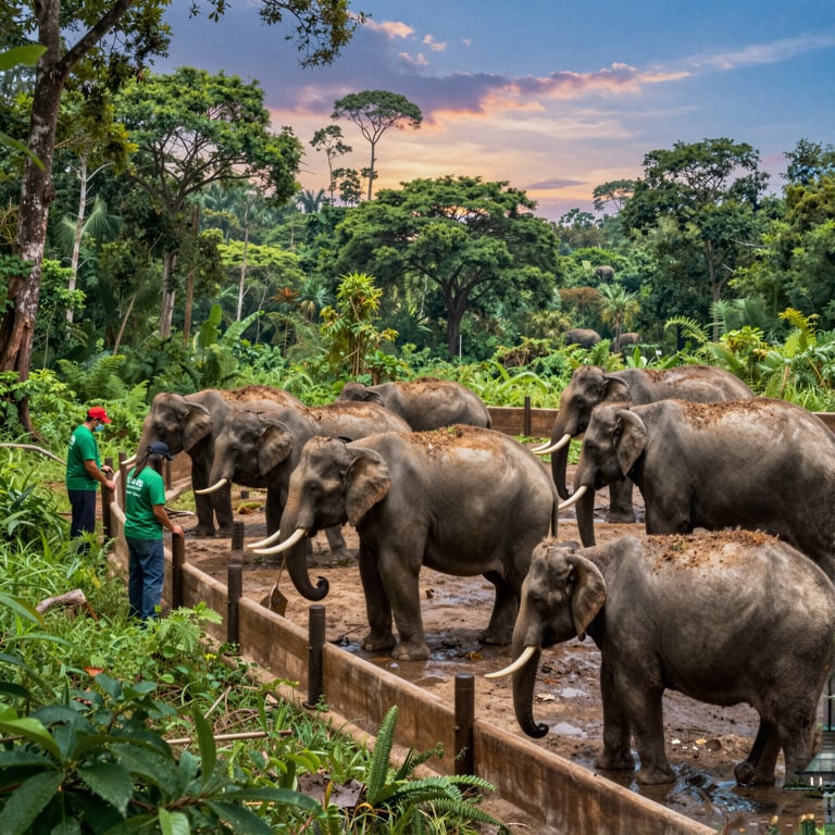 Azioni Locali per Proteggere e Salvaguardare gli Elefanti
