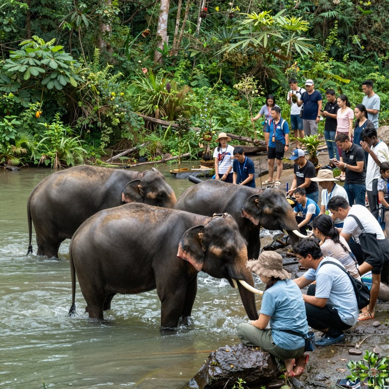 Turismo Responsabile: Aiutare la Conservazione degli Elefanti Asiatici
