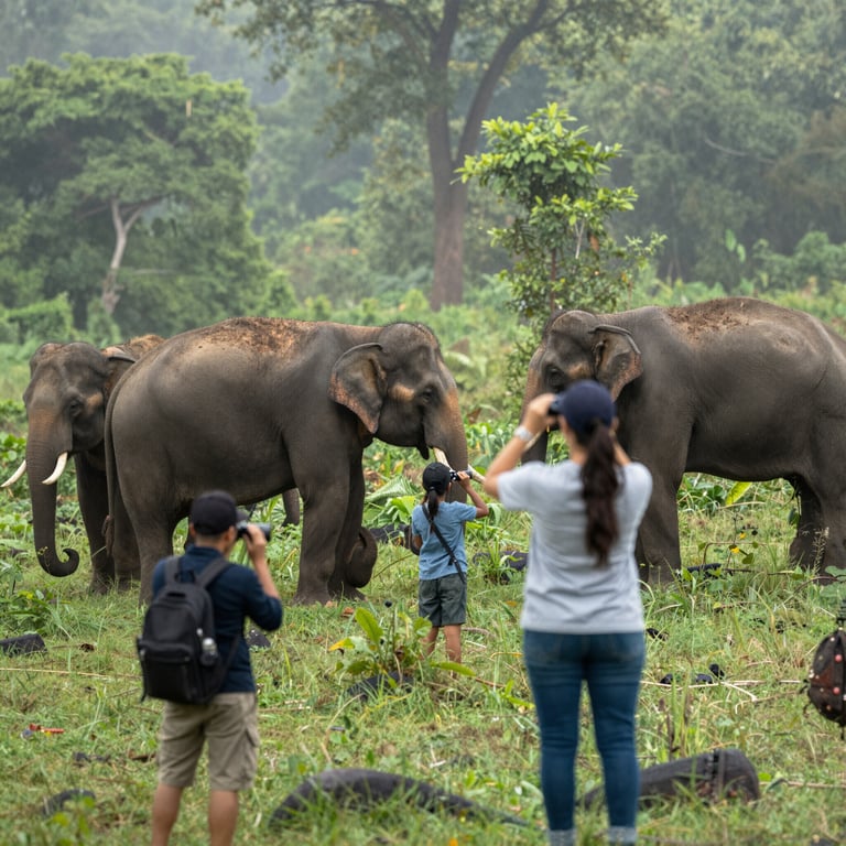 Strategie Etiche per Avvistare Elefanti Senza Comprometterne il Benessere
