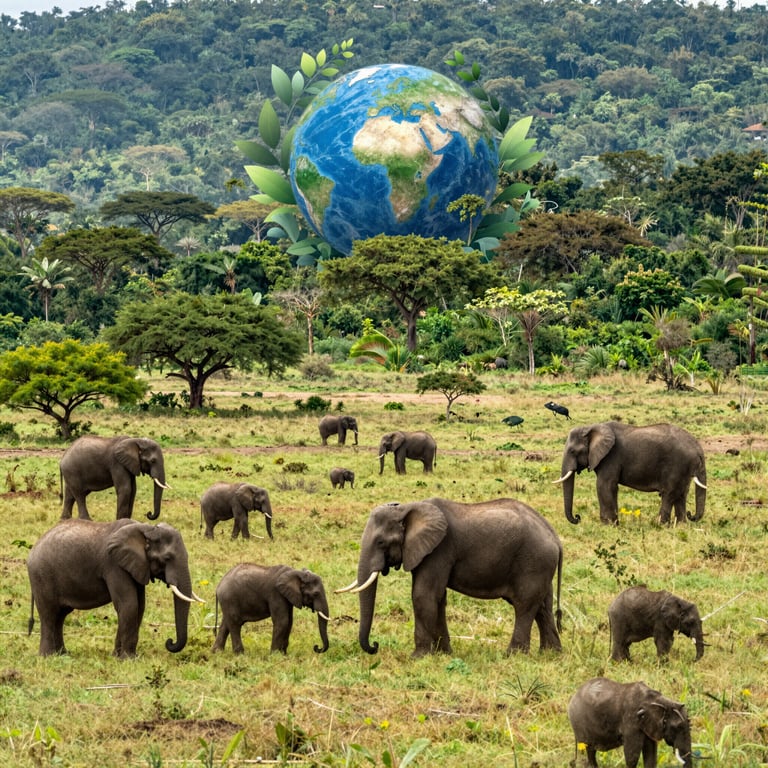 Proteggere gli Habitat degli Elefanti: Strategie Globali per la Loro Sopravvivenza
