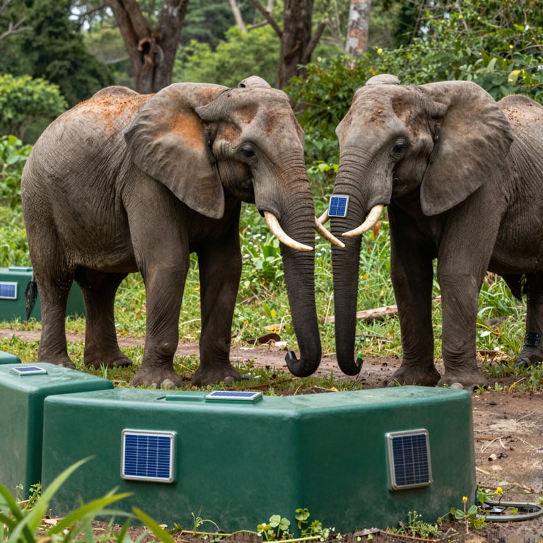 Iniziative Innovative del DSWF per Proteggere le Popolazioni di Elefanti