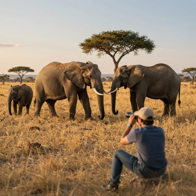 Scopri i Migliori Metodi Etici per Avvistare Elefanti Senza Danneggiarli