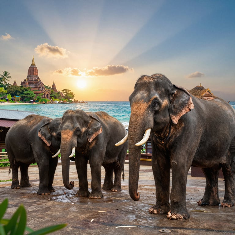 Nuova Relazione Offre Luci di Speranza per Elefanti Sofferenti in Thailandia