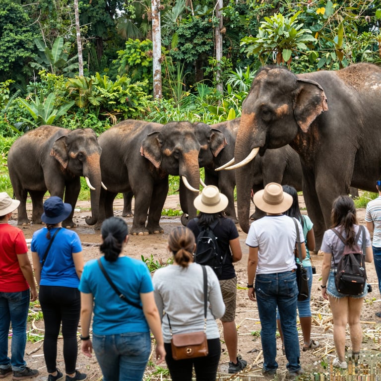 Come il Turismo Responsabile Aiuta la Protezione degli Elefanti Asiatici