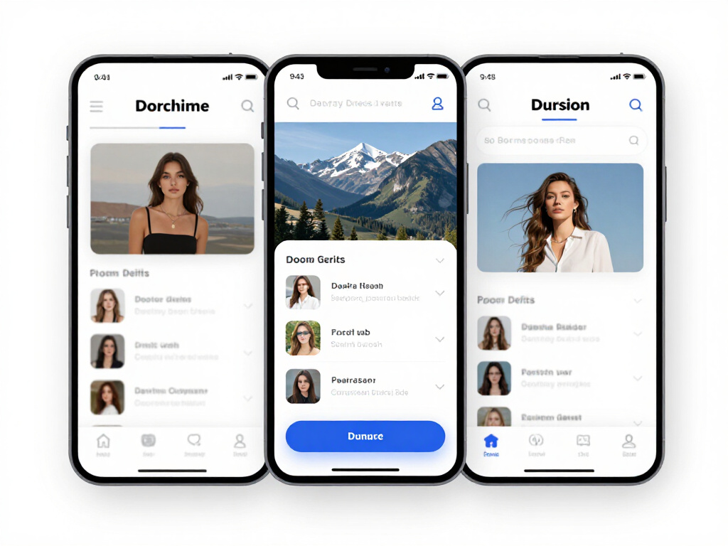 A responsive mobile app design