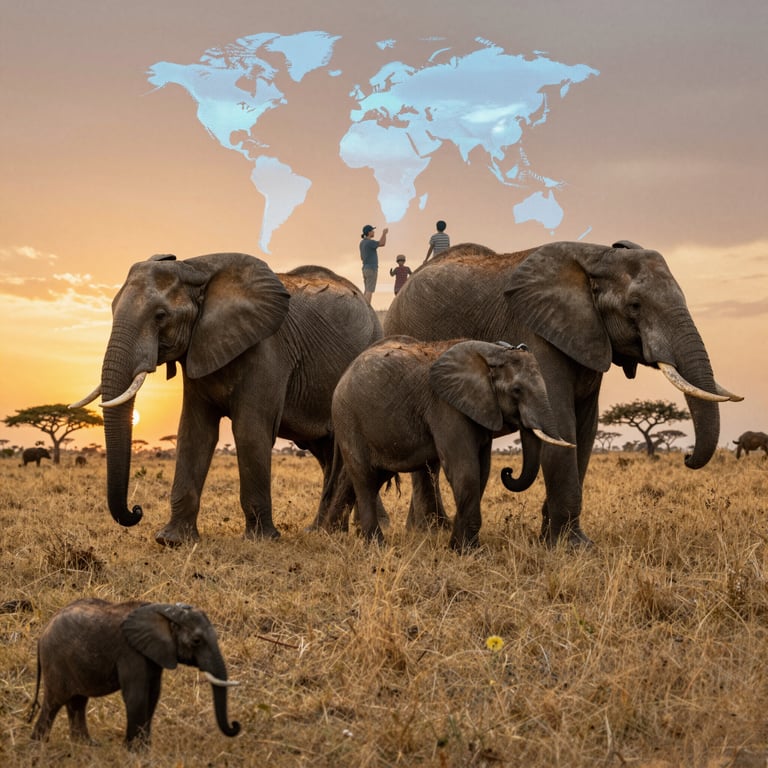 Strategie Globali per Salvare le Specie di Elefanti in Estinzione