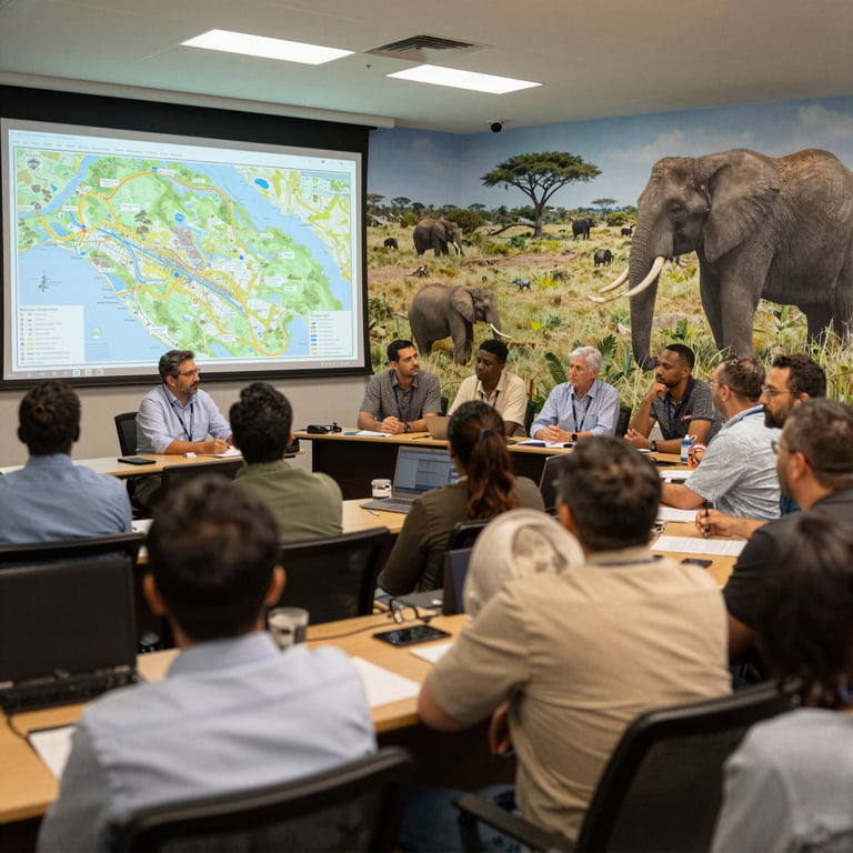 Comunità e Conferenze Internazionali contro la Caccia agli Elefanti