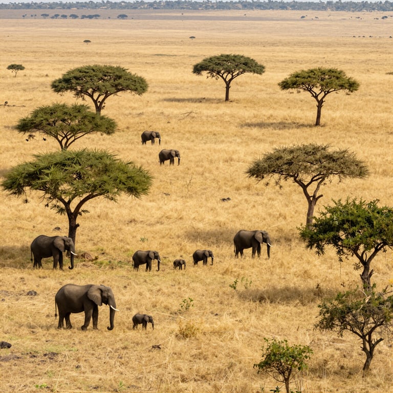 Futuro degli Elefanti al Sicuro: Strategie Innovative per la Conservazione delle Savane