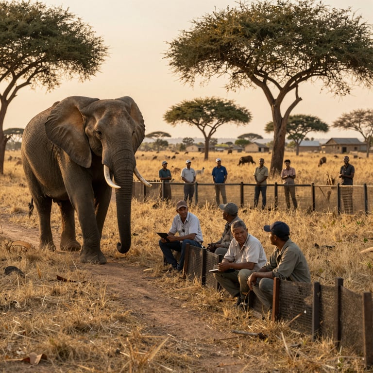 Soluzioni Innovative per Ridurre Conflitti Uomo-Elefante e Garantire Coesistenza Sicura