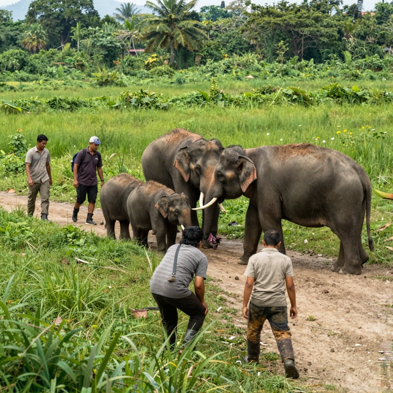 Organizzazione Thailandese Aiuta a Salvare la Popolazione di Elefanti Asiatici
