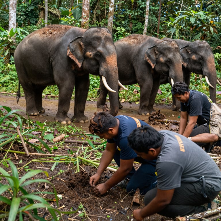 L'Indonesia Si Impegna nel Ripristino Habitat per Salvare Elefanti di Sumatra