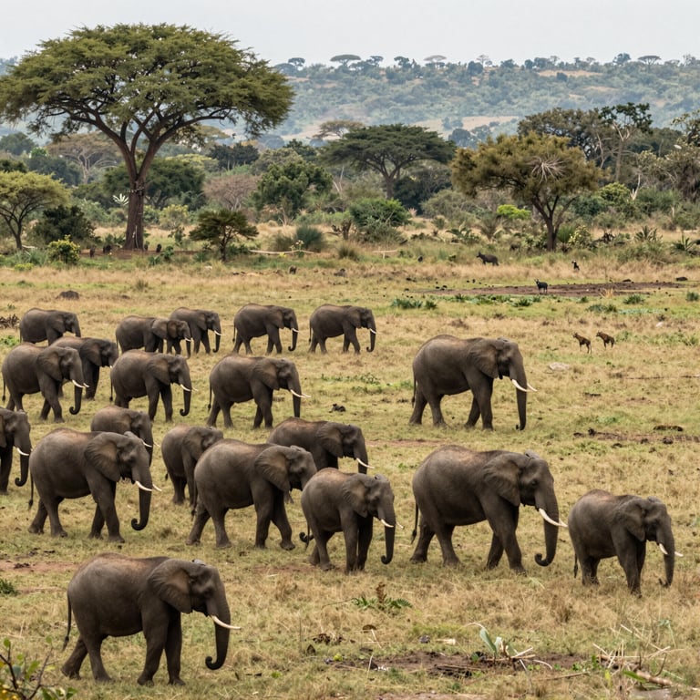 Sforzi Globali per Proteggere Elefanti dal Bracconaggio e Salvaguardare Ambienti Naturali