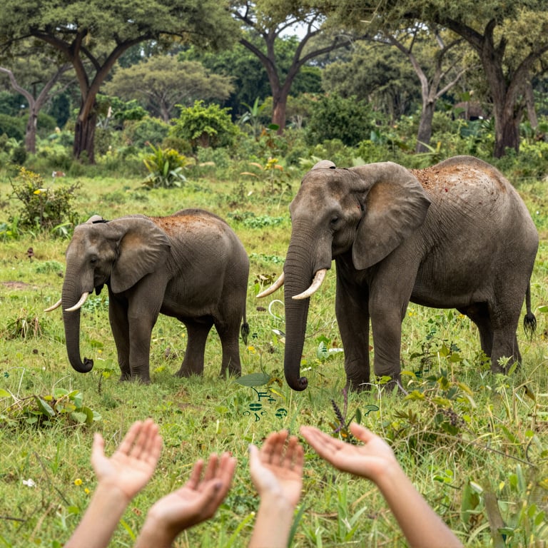 Sforzi Globali per la Conservazione degli Elefanti Selvatici e la Lotta al Bracconaggio