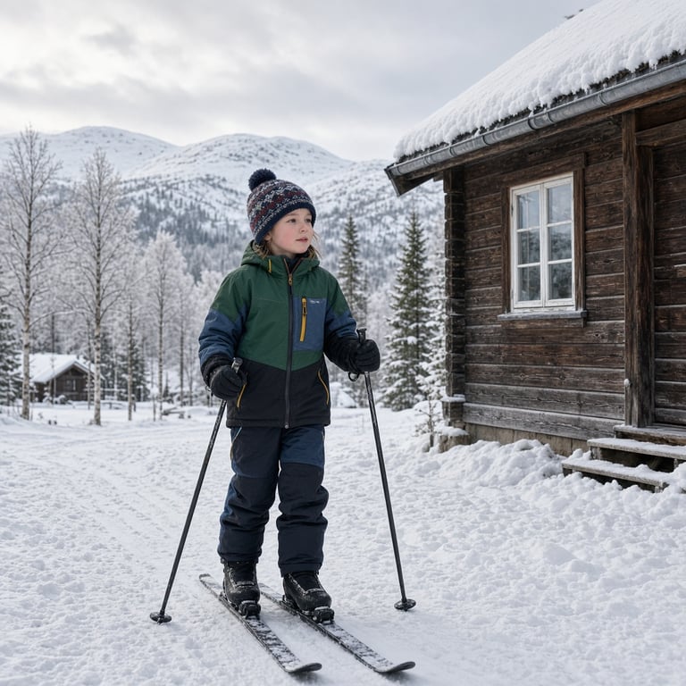 Skiklær junior: Slik kler du barnet for skidagen