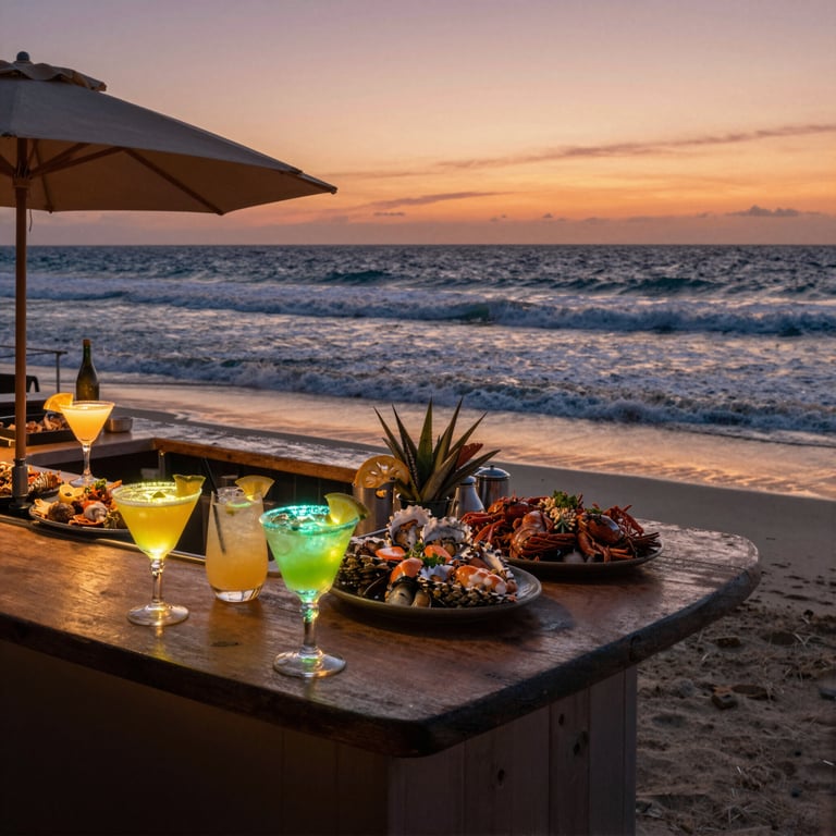 Unleash Australian Beach Nightlife at 12 Rocks with Signature Cocktails and Fresh Seafood
