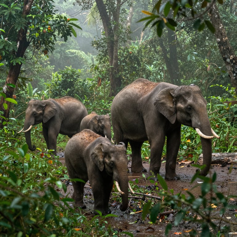 Iniziative per Proteggere gli Elefanti della Foresta Nera