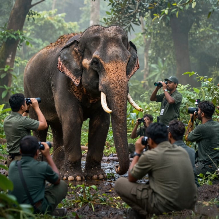 Iniziative per Salvaguardare gli Elefanti di Foresta Rari in Vietnam