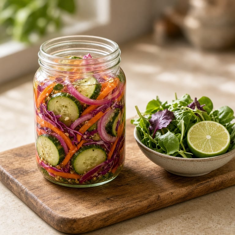 Are there health concerns and benefits from eating pickled vegetables?