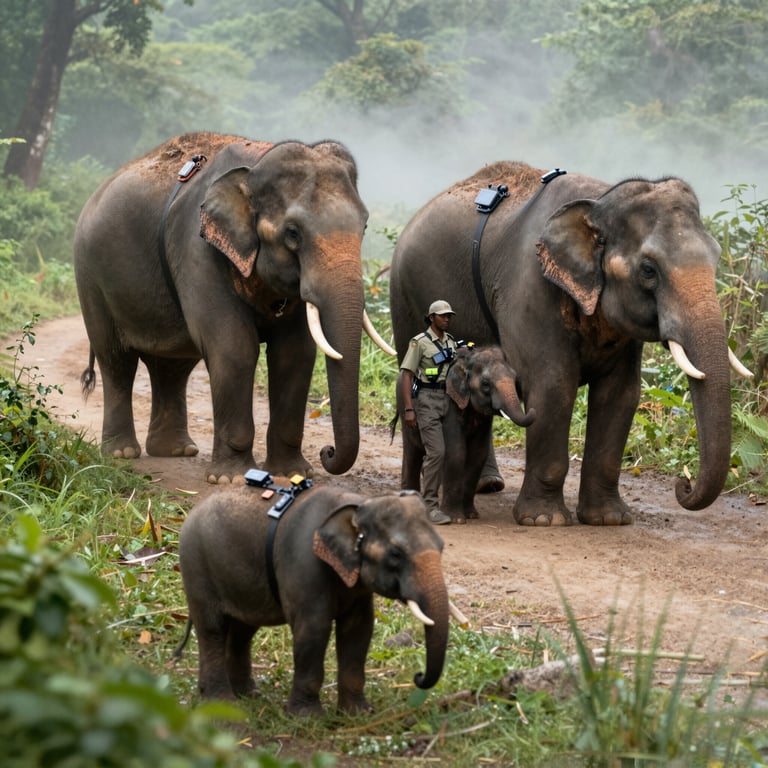 Monitoraggio Avanzato e Protezione Efficace delle Mandrie di Elefanti