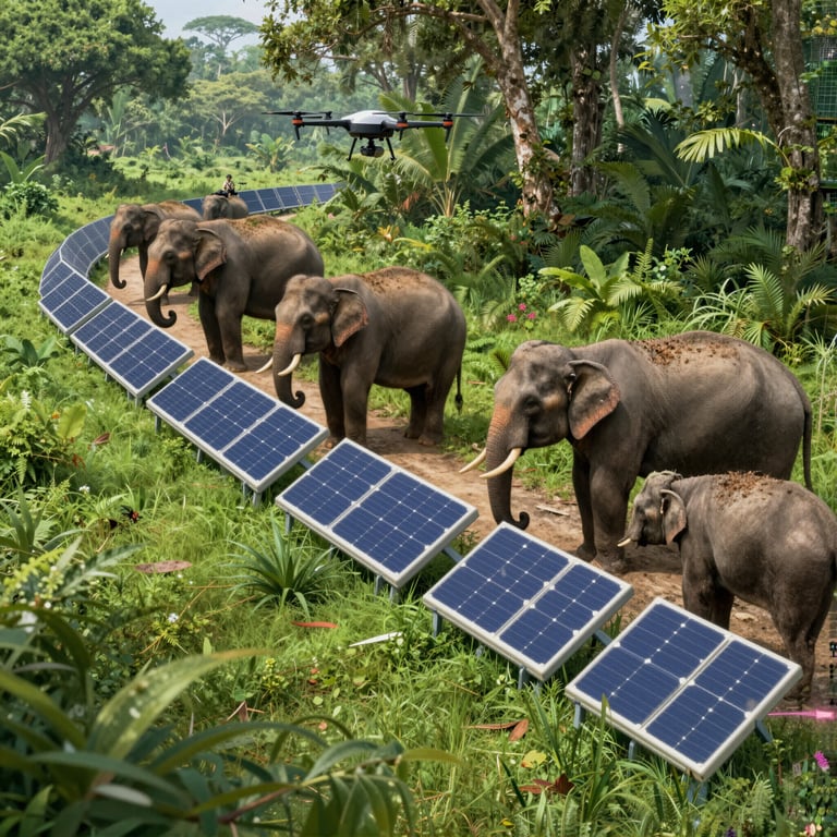Strategie Innovative per Proteggere l'Ambiente Naturale degli Elefanti