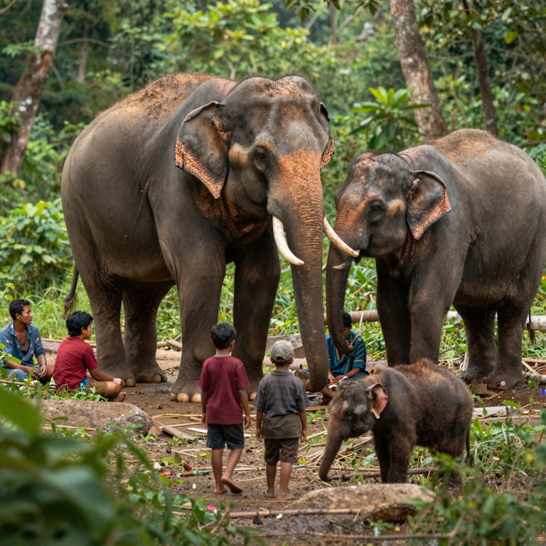 Impatto Persistente delle Iniziative Globali di Conservazione Elefanti