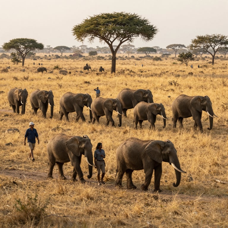 Iniziative Globali per Salvare gli Elefanti Africani dalla Scomparsa