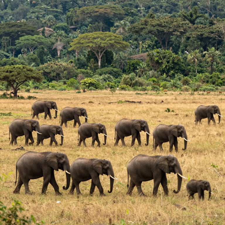La Battaglia Globale per Salvare gli Elefanti e i Loro Habitat