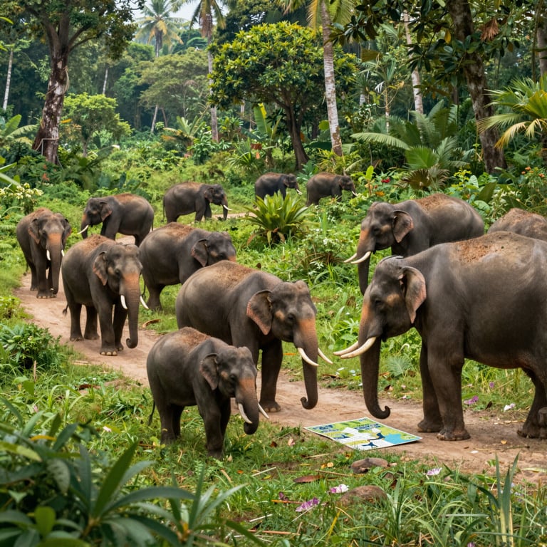 Preservare l'Habitat degli Elefanti: Iniziative Globali per la Conservazione della Fauna Selvatica