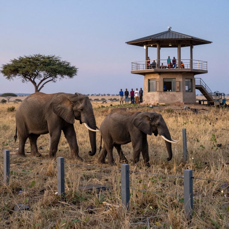 Soluzioni Innovative per Mitigare Conflitti Uomo-Elefante e Favorire Coesistenza Sicura