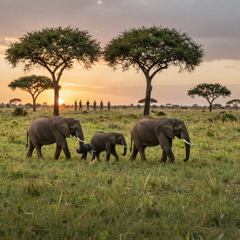 Iniziative per Elefanti: Riproduzione, Reinserimento e Protezione nella Natura Selvaggia