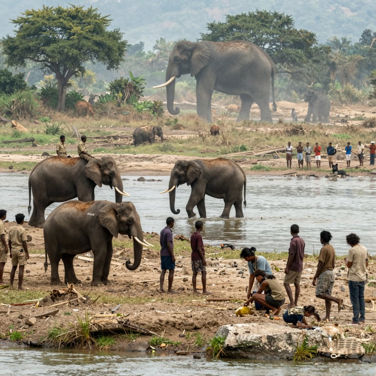 Iniziative di Conservazione Elefanti Portano a Scontri Mortali